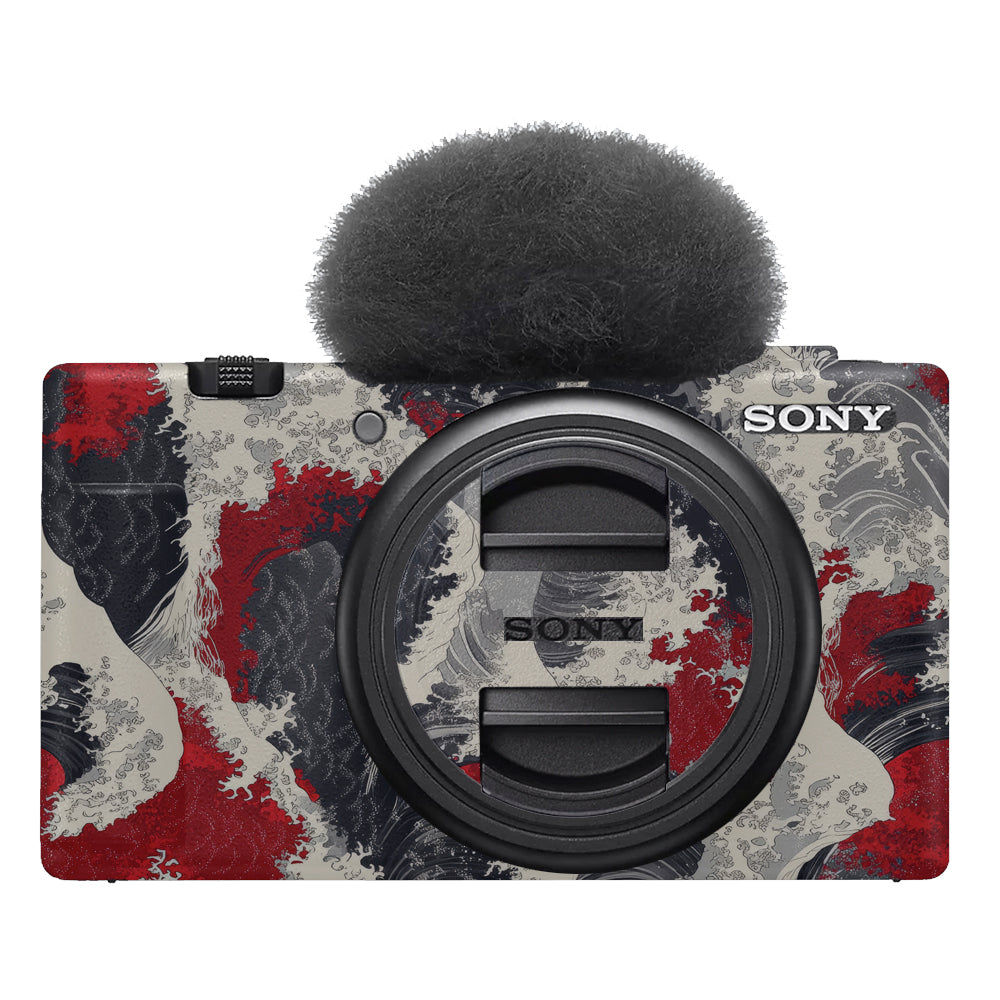 Abstract Waves Sony ZV-1F Camera Skin