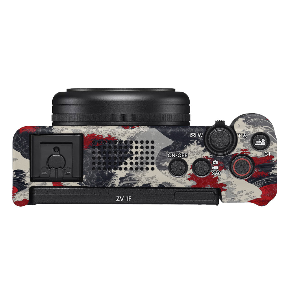 Abstract Waves Sony ZV-1F Camera Skin