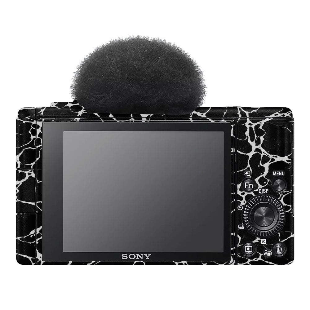 White Web Sony ZV-1F Camera Skins