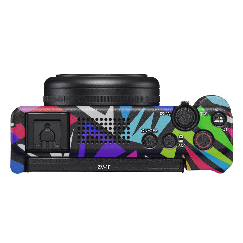 Bold Geometric Pop Sony ZV-1F Camera Skin