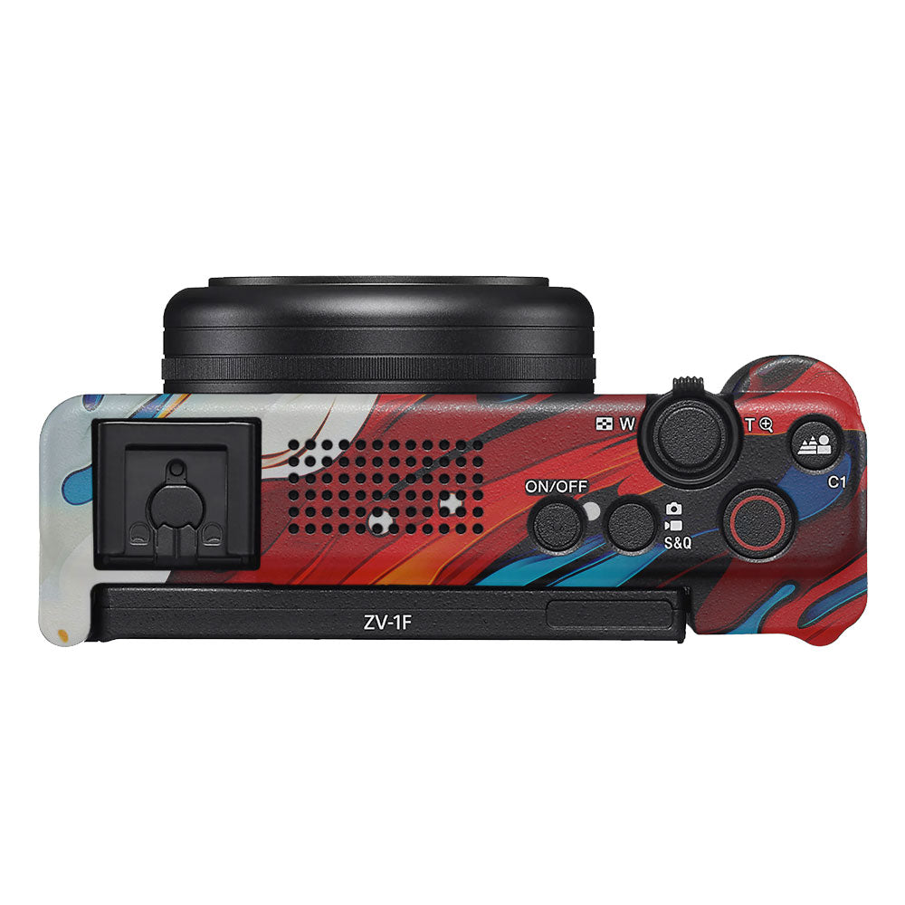 Fire & Ice Flow Sony ZV-1F Camera Skin