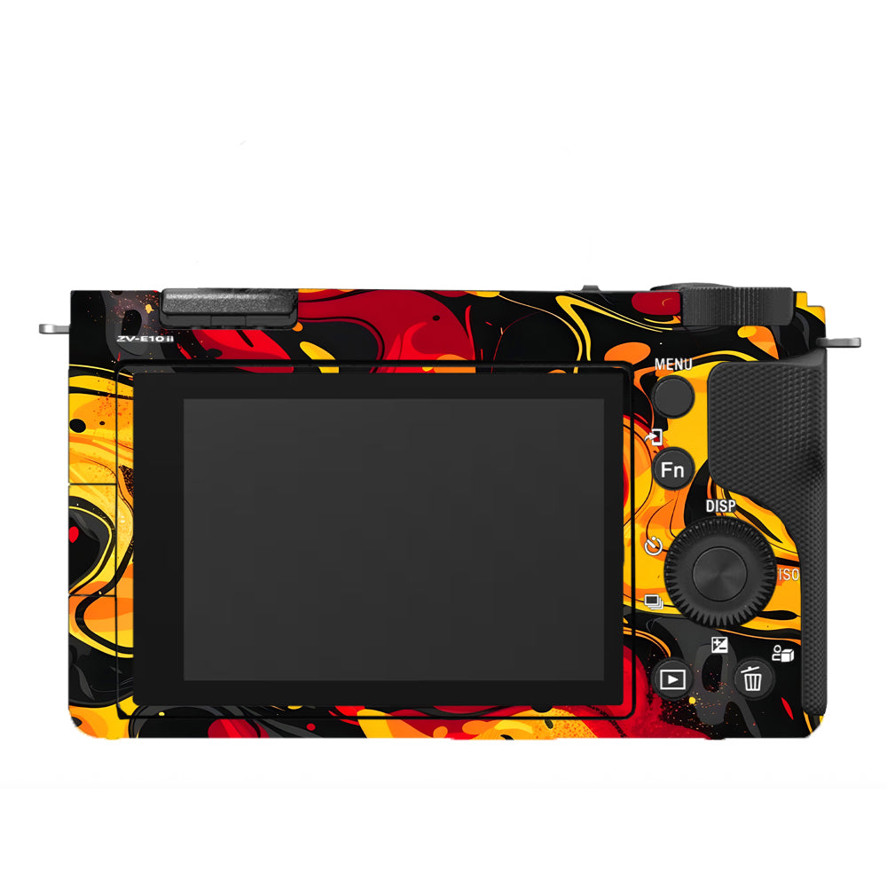 Lava Burst Sony ZV-E10 Camera Skins