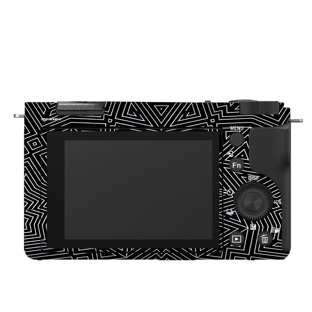 Geometric Pattern Sony ZV-E10 Camera Skins