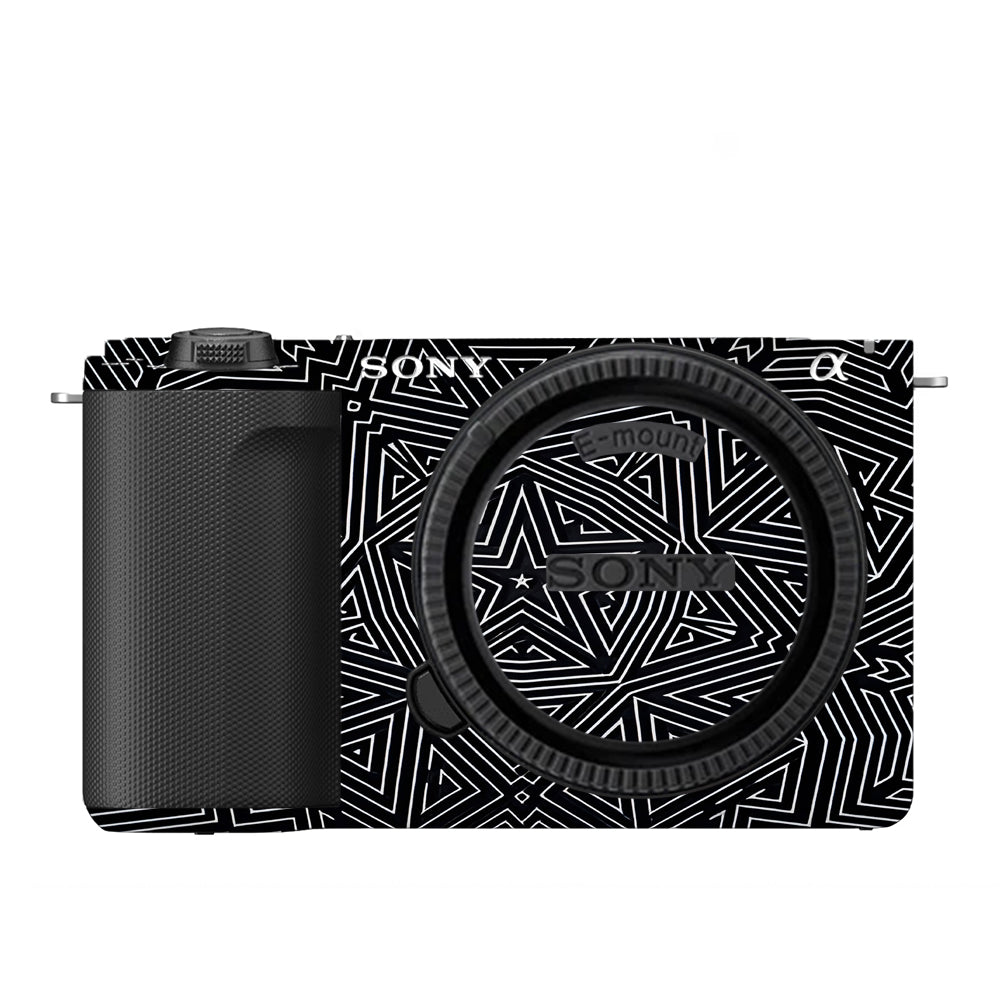 Geometric Pattern Sony ZV-E10 Camera Skins