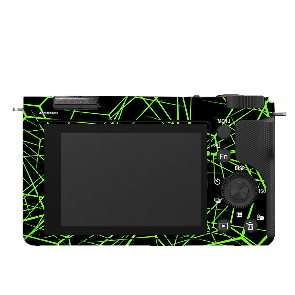 Neon Grid Sony ZV-E10 Camera Skins