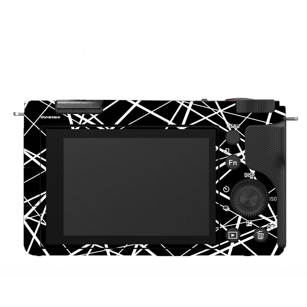 Mono Grid Sony ZV-E10 Camera Skins