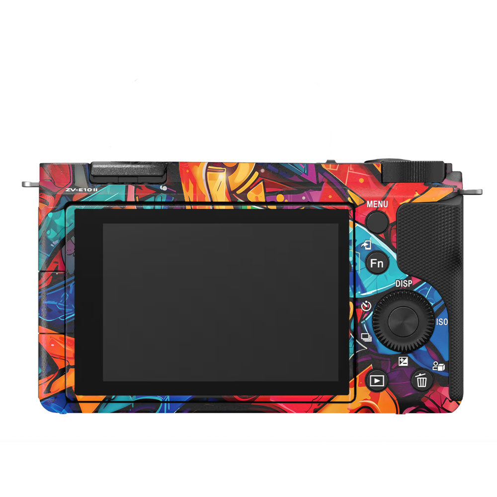 Urban Graffiti Explosion Sony ZV-E10 Camera Skin