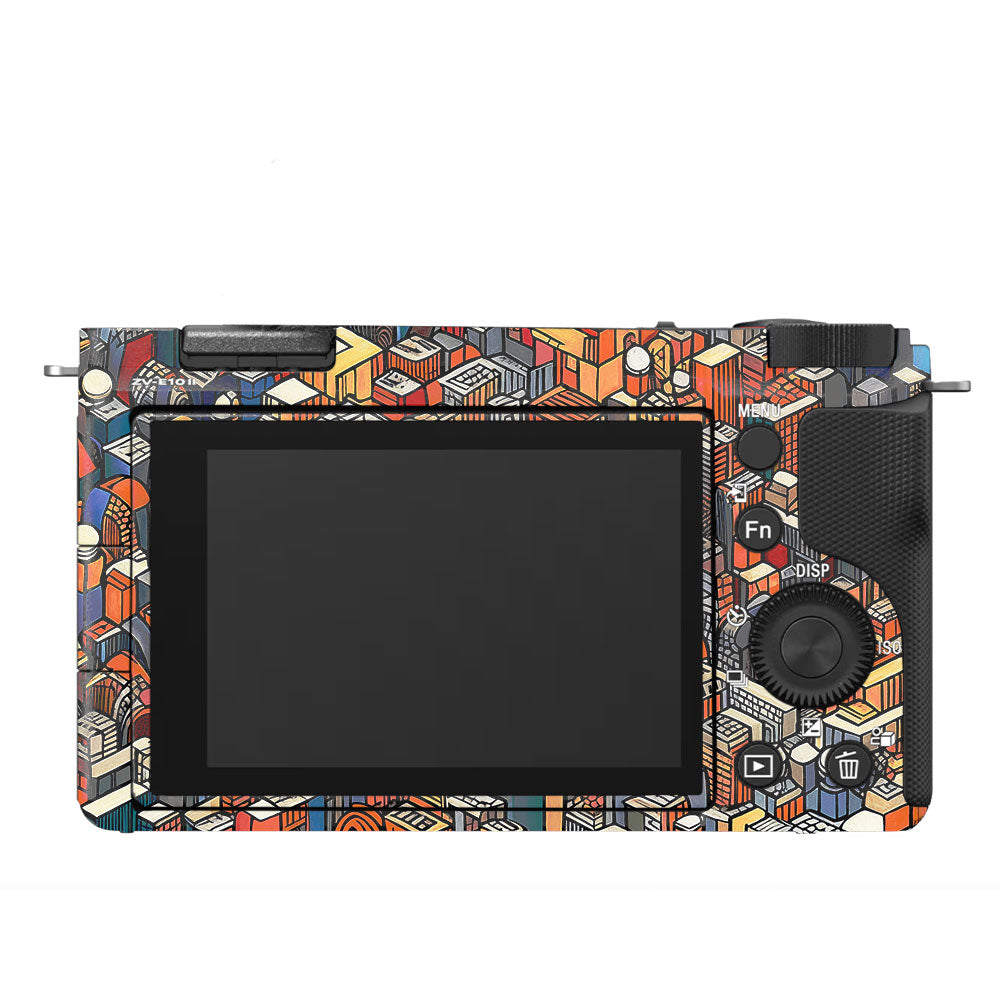 Isometric Cityscape Sony ZV-E10 Camera Skin