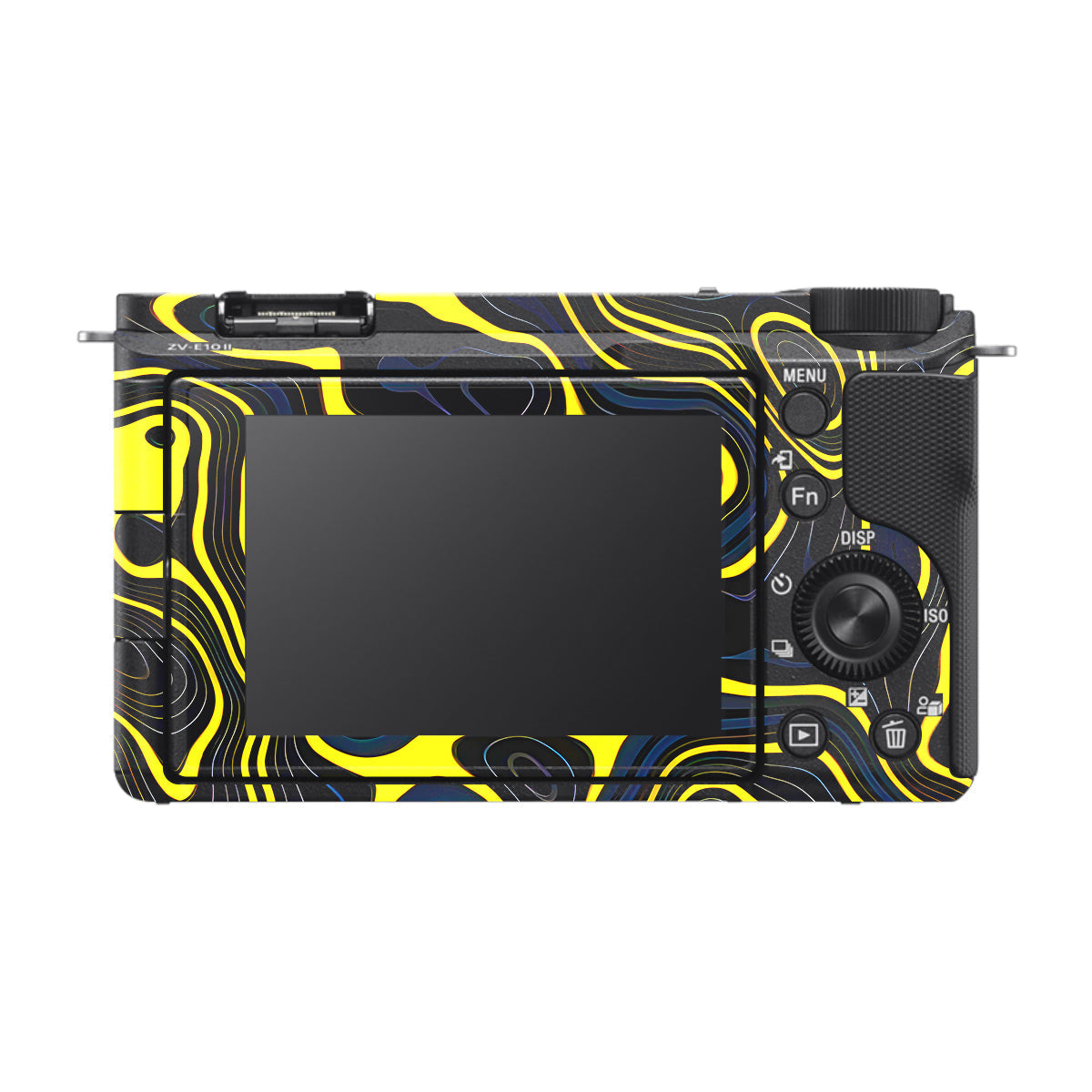 Neon Lava Contours Sony ZV-E10 Mark II Camera Skin