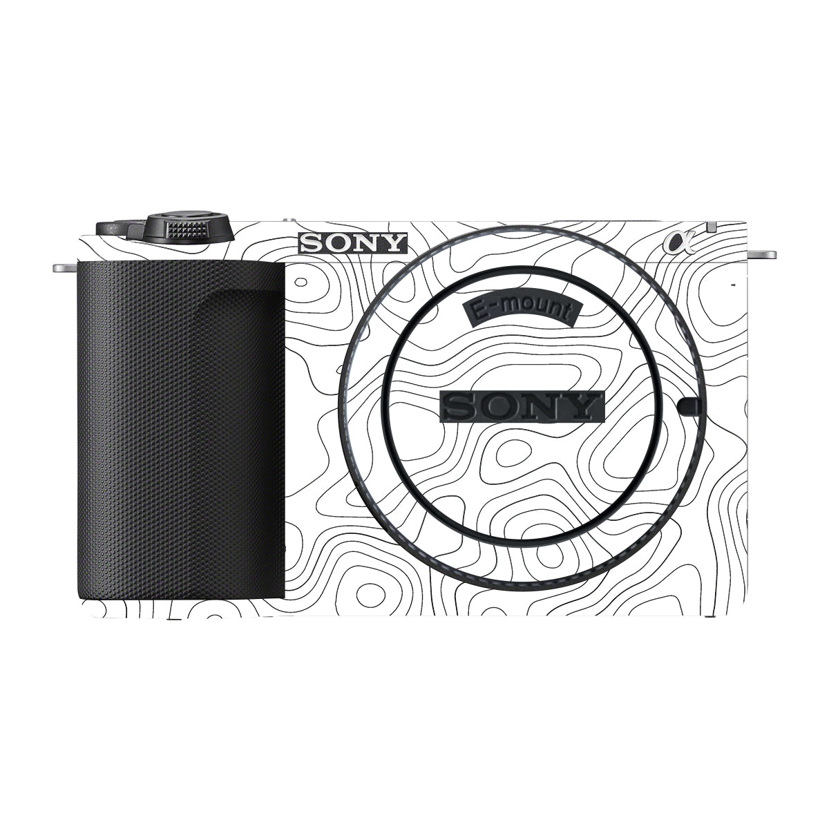 White Contour Design Sony ZV-E10 Mark II Camera Skin