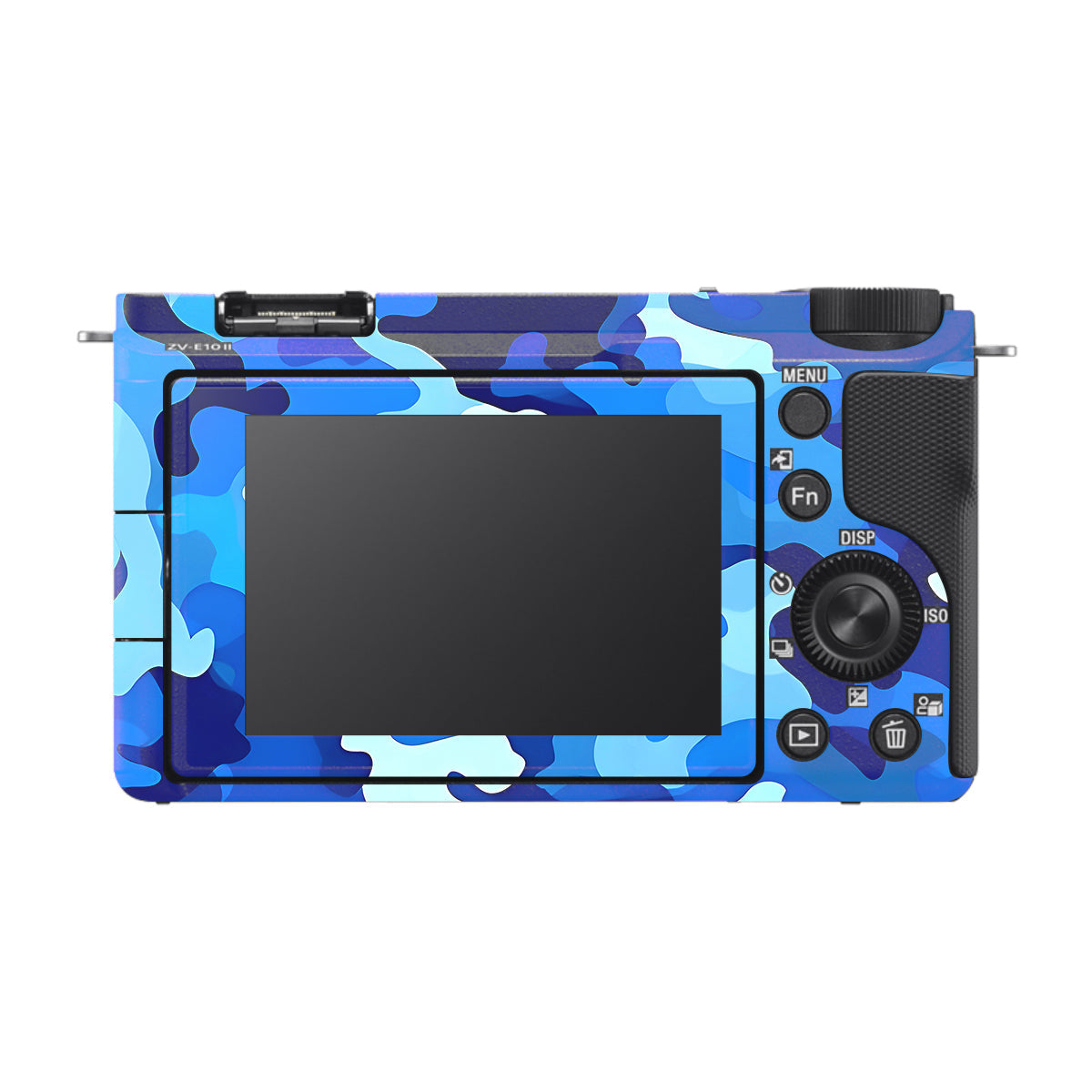 Arctic Blue Camo Pattern Sony ZV-E10 Mark II Camera Skin