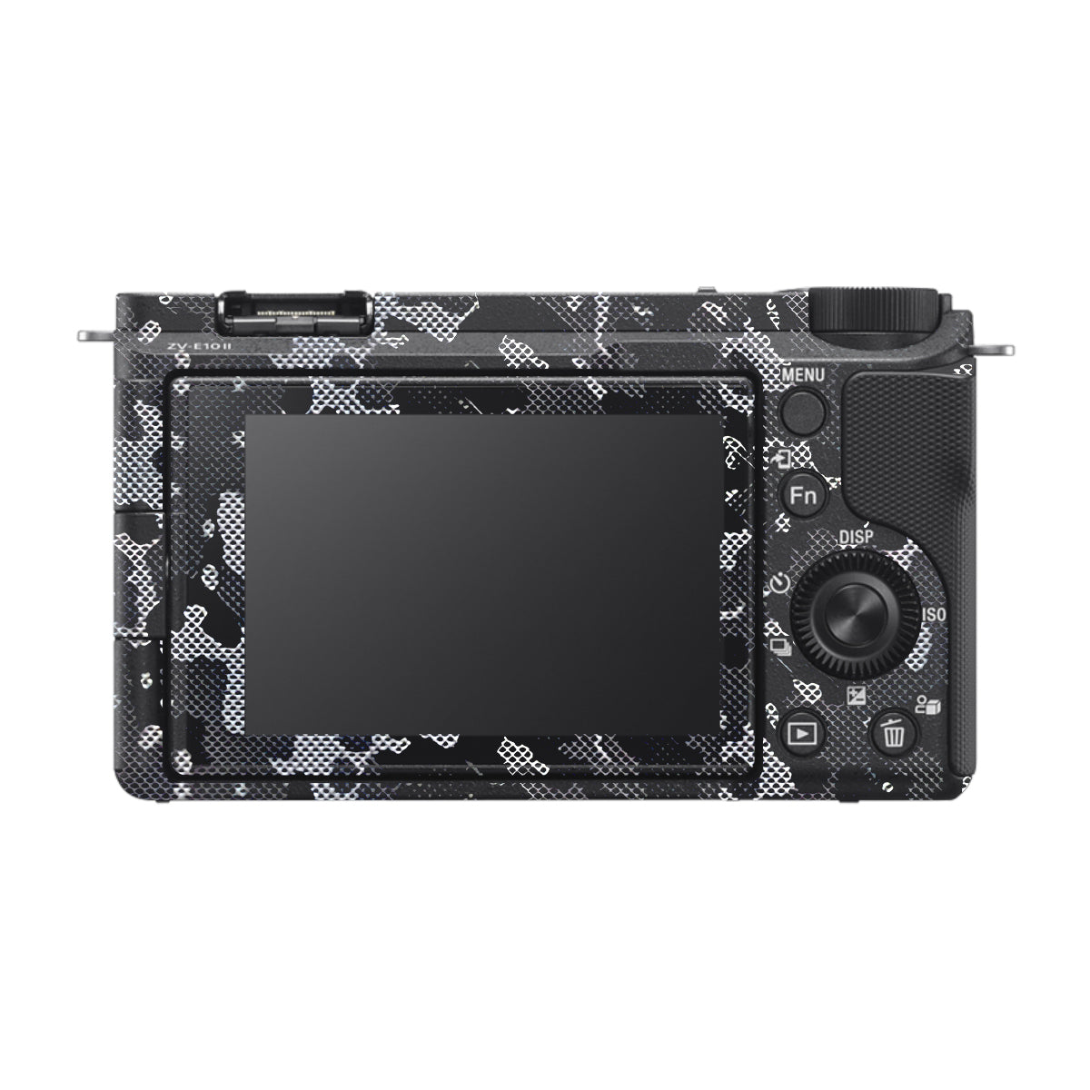 Stealth Grey Camo Sony ZV-E10 Mark II Camera Skin