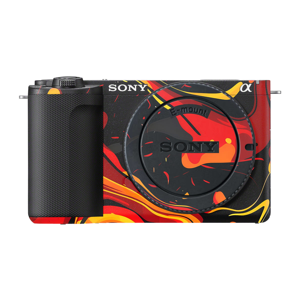 Lava Burst Sony ZV-E10 Mark II Camera Skin