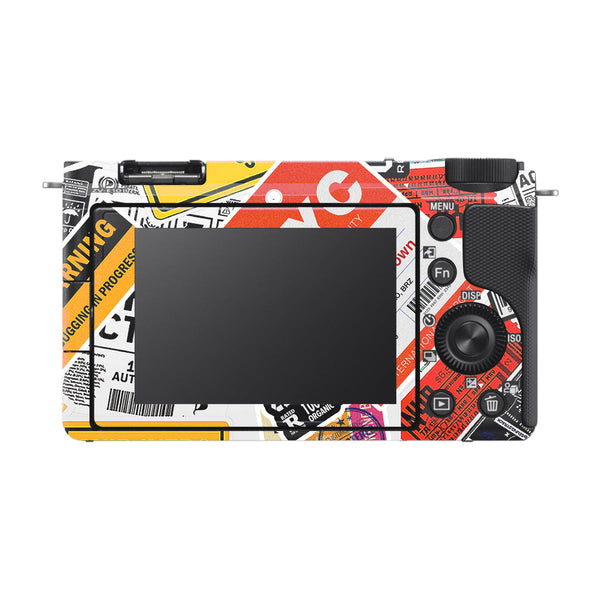 Sony Sticker Camera Tech Aesthetic Sticker Collage Sony ZV-E10 Mark II Camera Skin