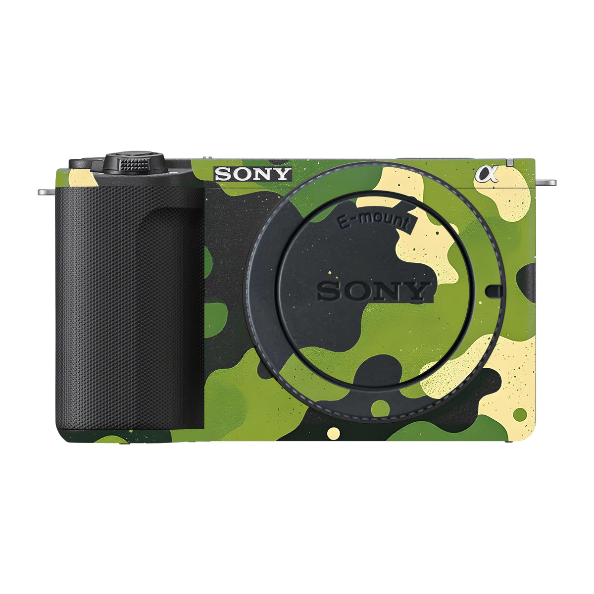 Camouflage Pattern Sony ZV-E10 Mark II Camera Skin