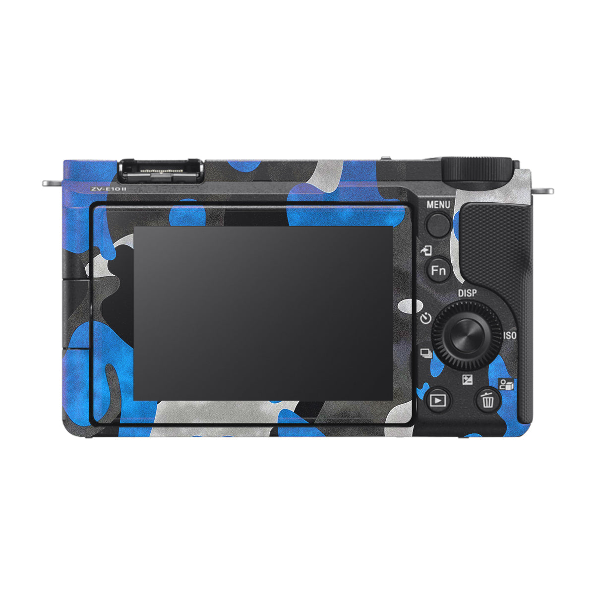 Blue Grey Camo Sony ZV-E10 Mark II Camera Skin