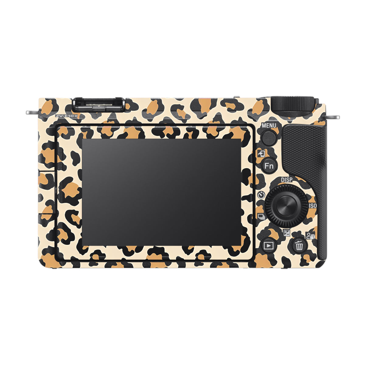 Sandy Leopard Spots Sony ZV-E10 Mark II Camera Skin