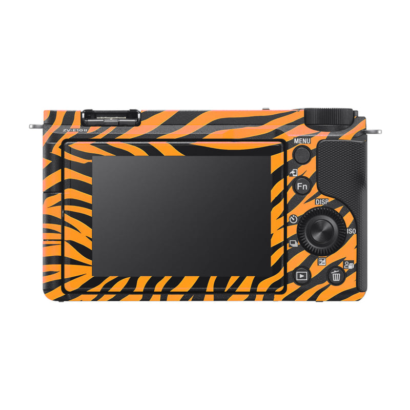 Zebra Gold Pattern Sony ZV-E10 Mark II Camera Skin
