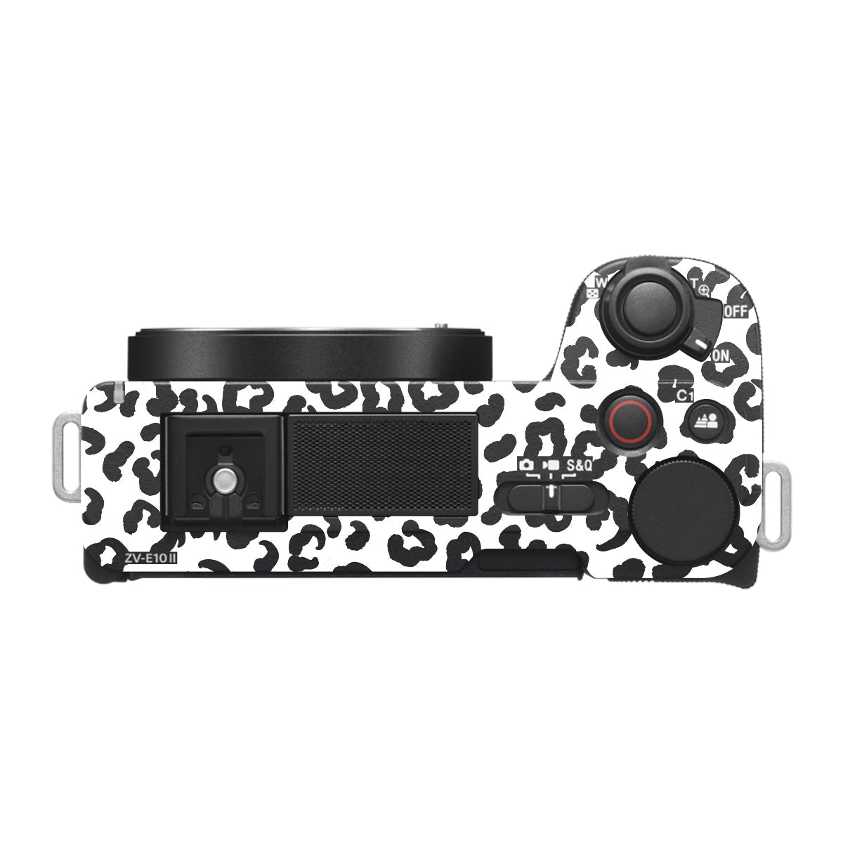 White Leopard Sony ZV-E10 Mark II Camera Skin