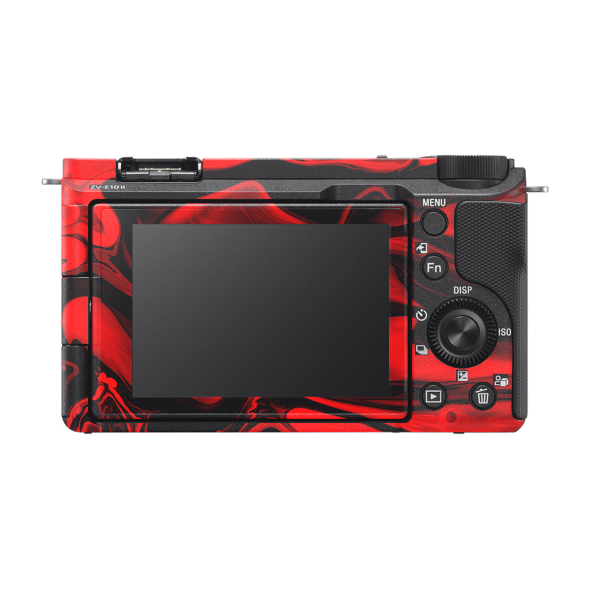 Red Lava Flow Sony ZV-E10 Mark II Camera Skin