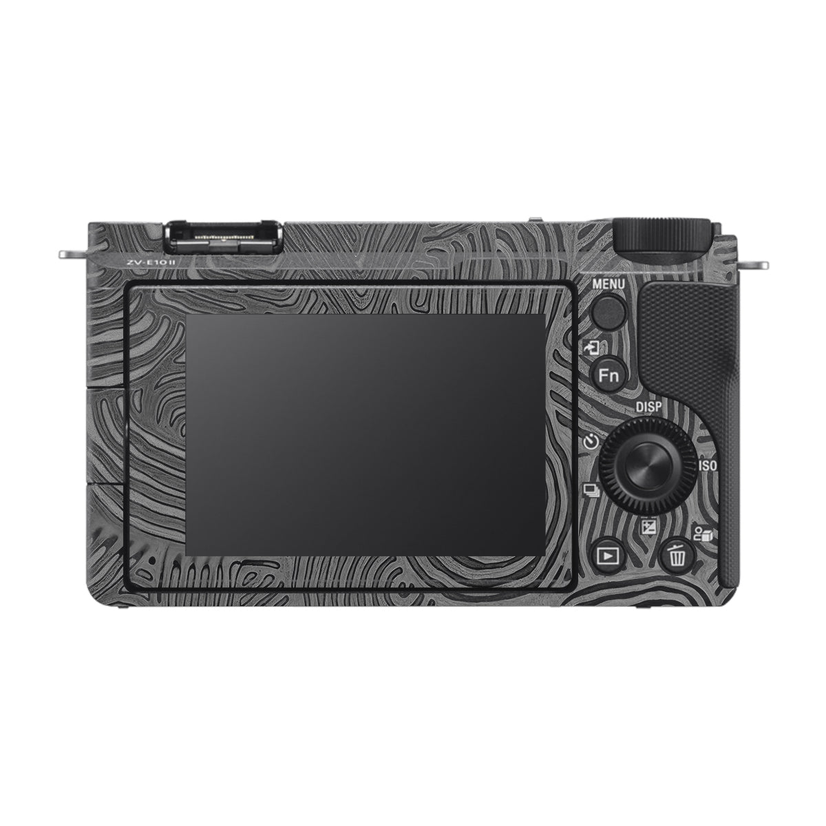 Monochrome Line Maze Sony ZV-E10 Mark II Camera Skin