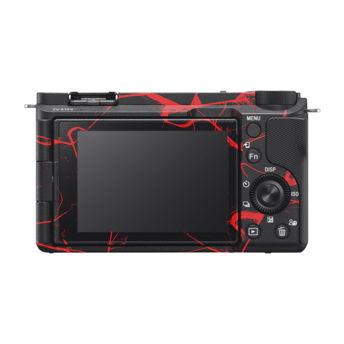 Red Neural Grid Sony ZV-E10 Mark II Camera Skin