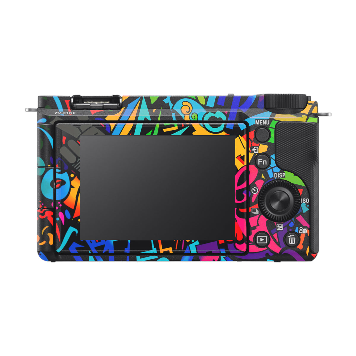Colorful Urban Street Art Lettering Sony ZV-E10 Mark II Camera Skin