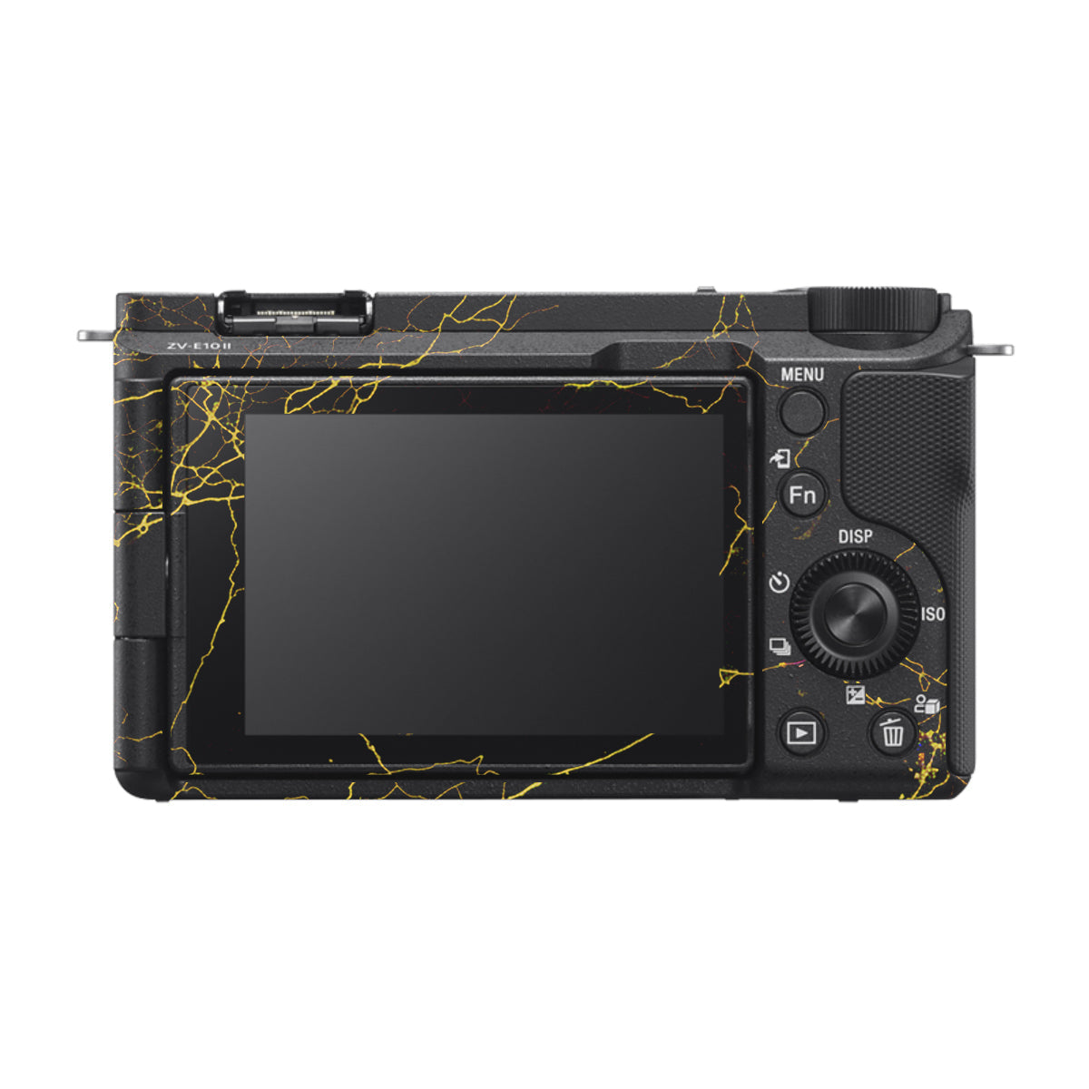 Electric Gold Veins Sony ZV-E10 Mark II Camera Skin