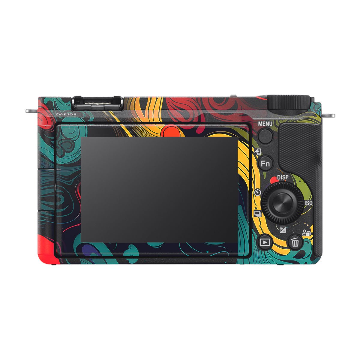 Psychedelic Color Swirl Sony ZV-E10 Mark II Camera Skin