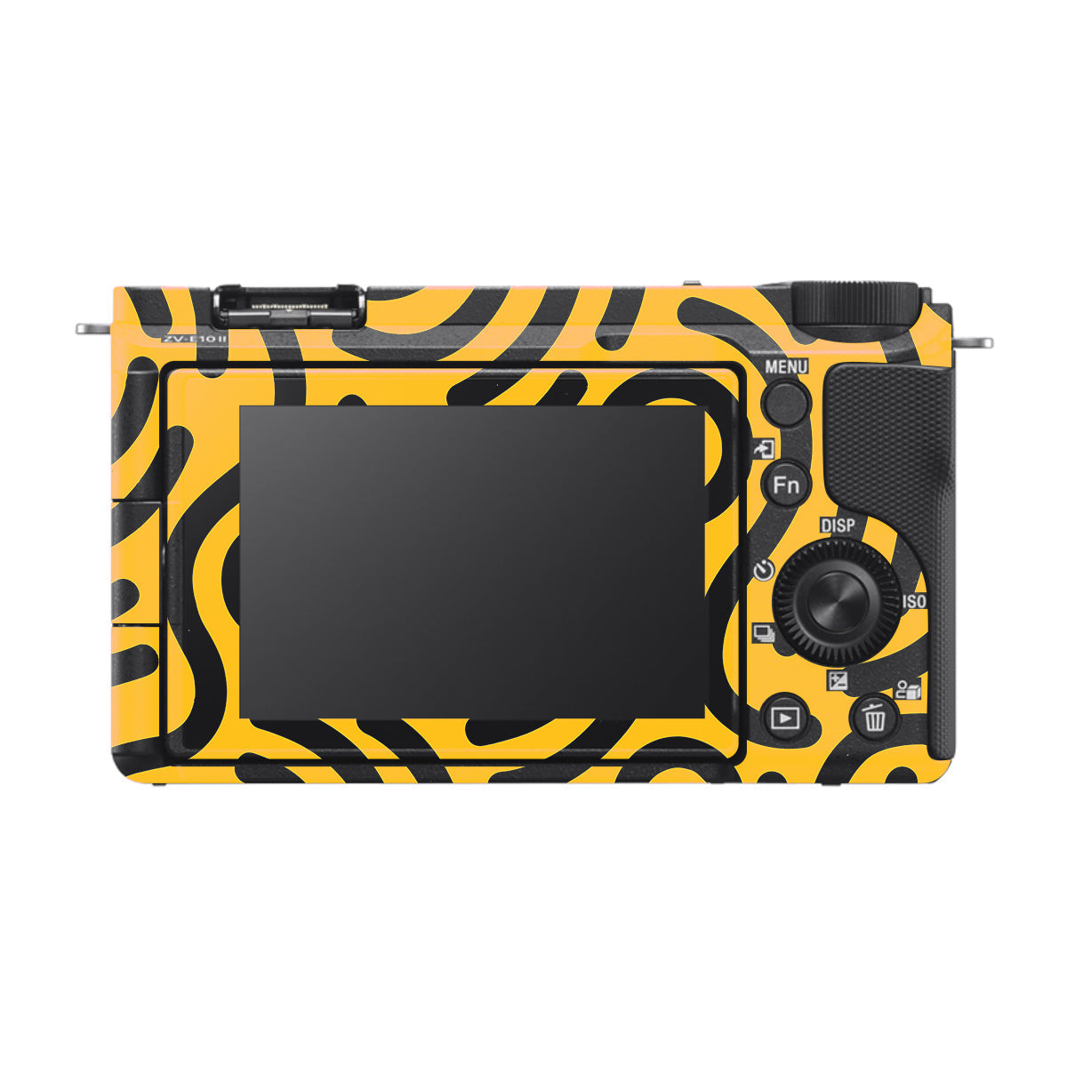 Minimal Yellow Wave Sony ZV-E10 Mark II Camera Skin