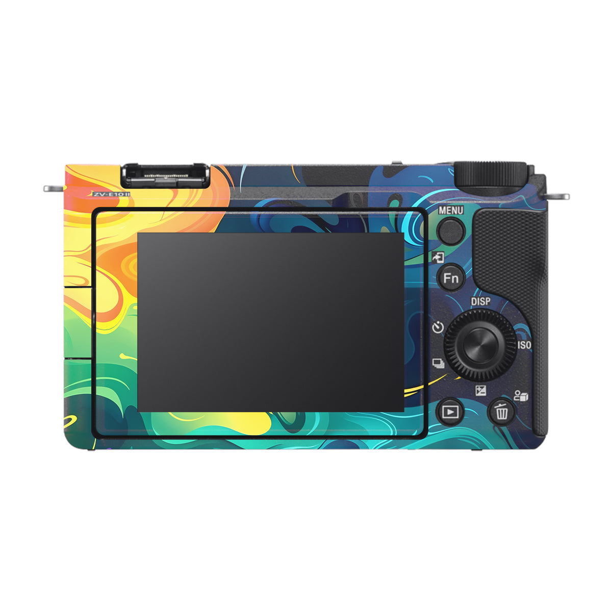 Rainbow Liquid Fusion Sony ZV-E10 Mark II Camera Skin