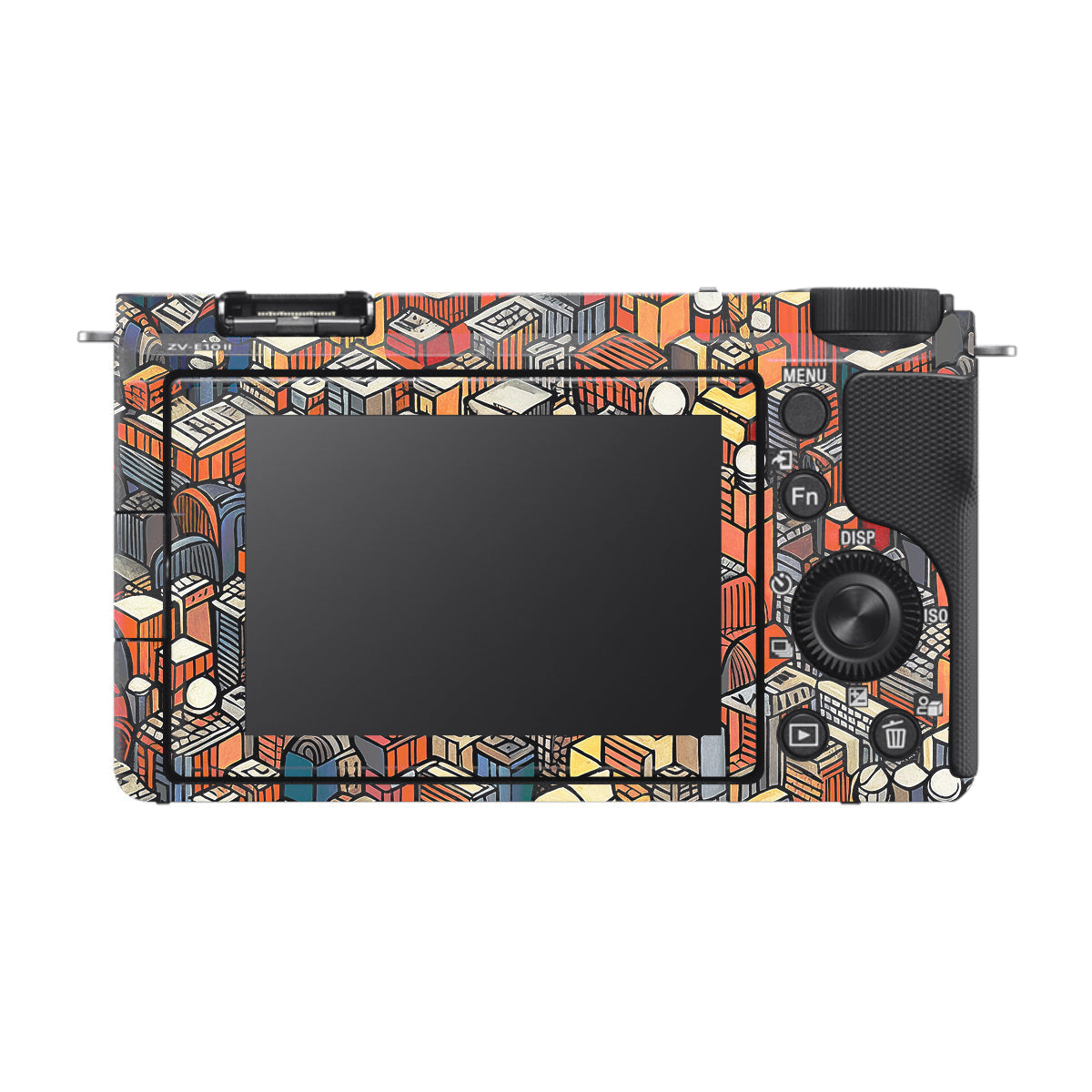 Isometric Cityscape Sony ZV-E10 Mark II Camera Skin