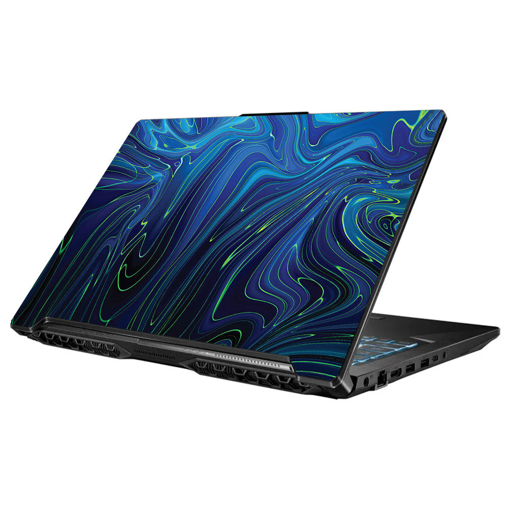 Cobalt Liquid Design Asus TUF Gaming F17 FX706 Laptop Skin