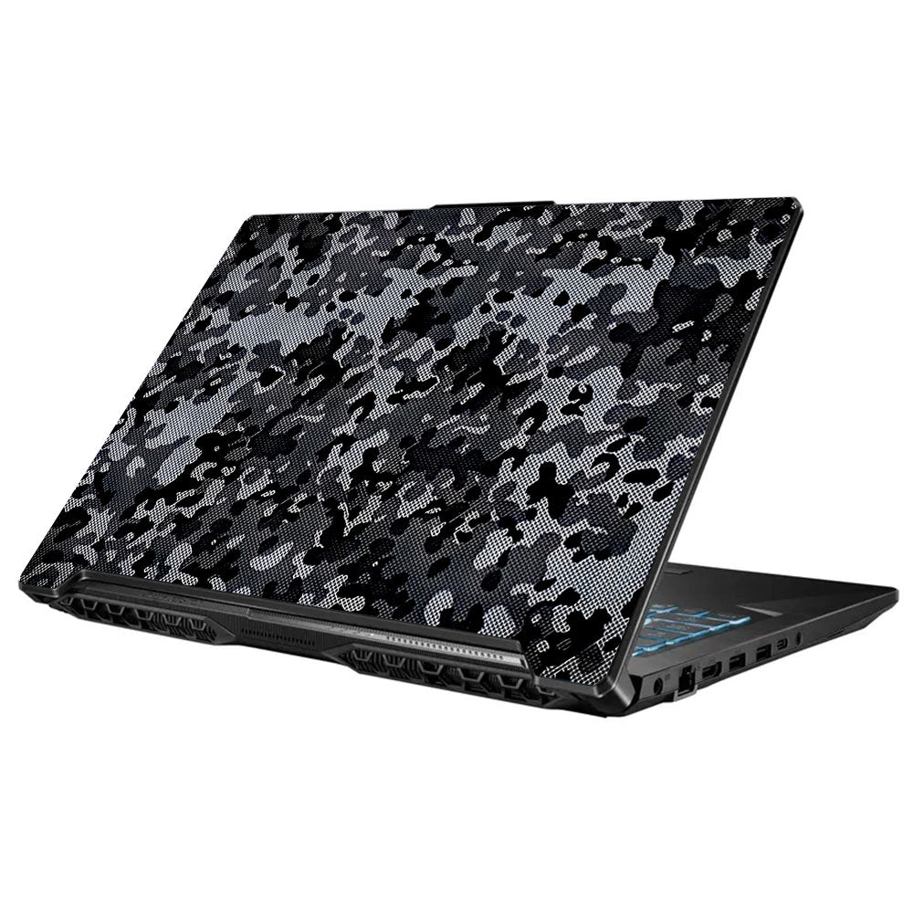 Stealth Grey Camo Asus TUF Gaming F17 FX706 Laptop Skin