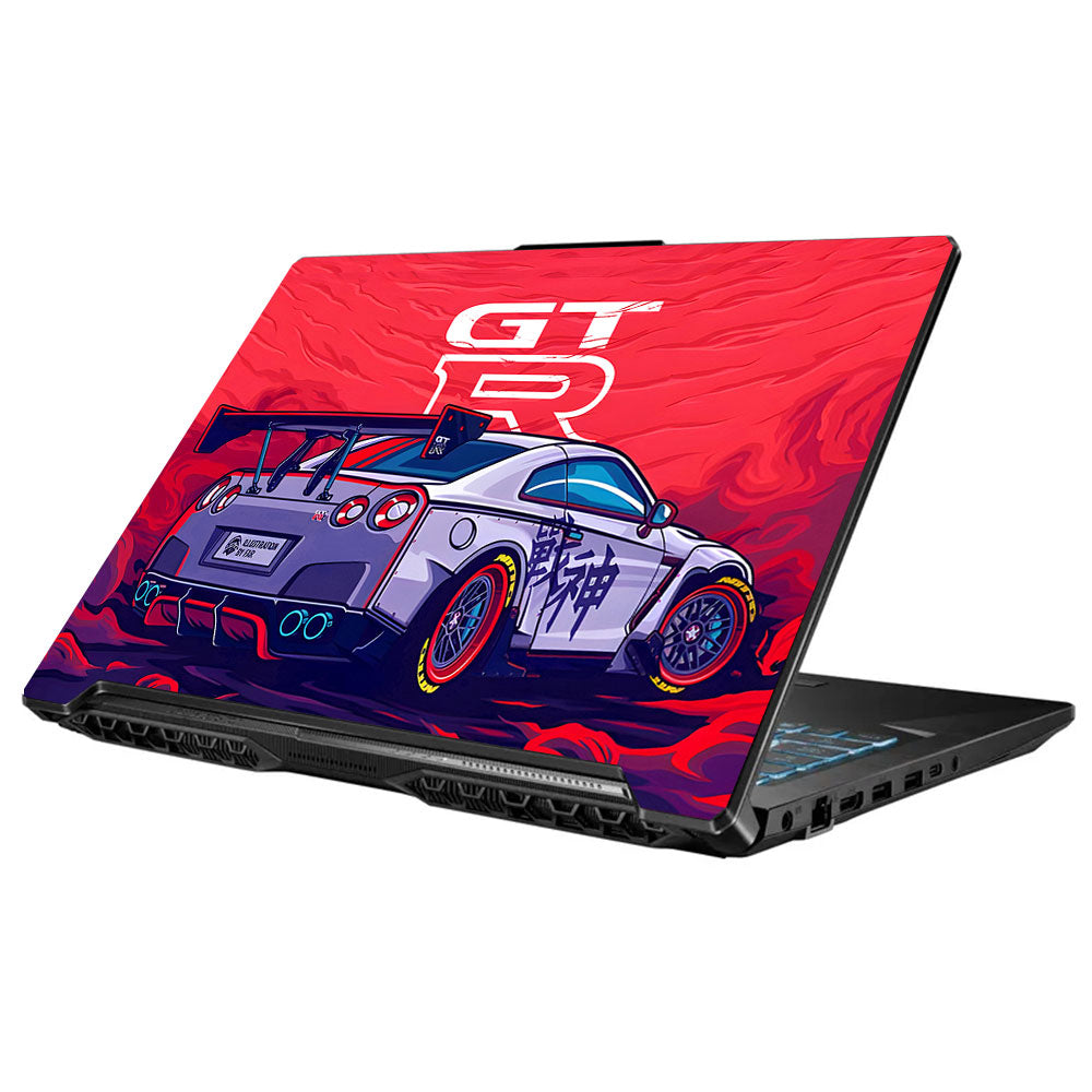 Nissan GTR Racing Edition Asus TUF Gaming F17 FX706 Laptop Skin