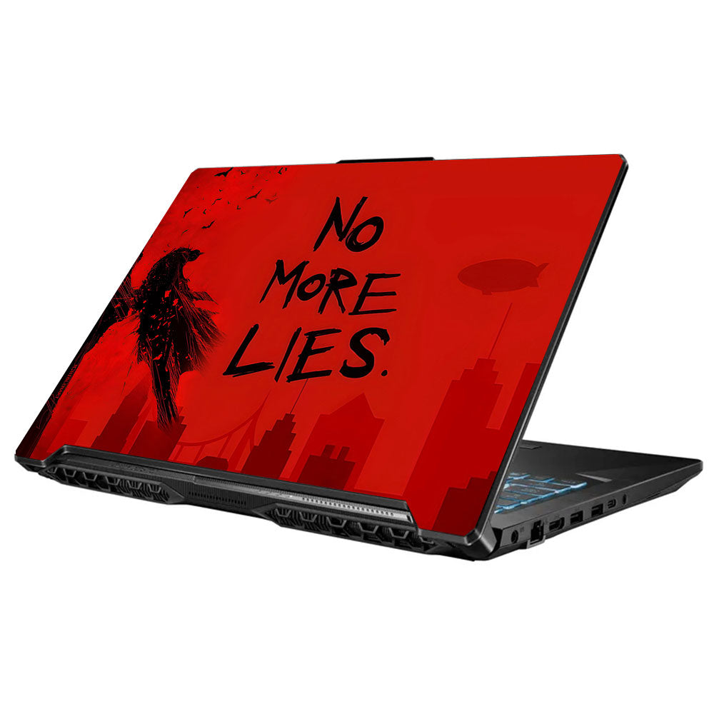 Batman No More Lies Asus TUF Gaming F17 FX706 Laptop Skin