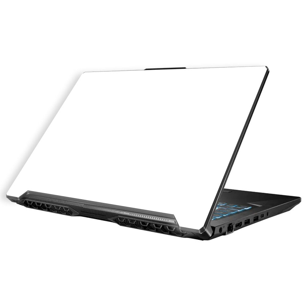 Textured White Asus TUF Gaming F17 FX706 Laptop Skin