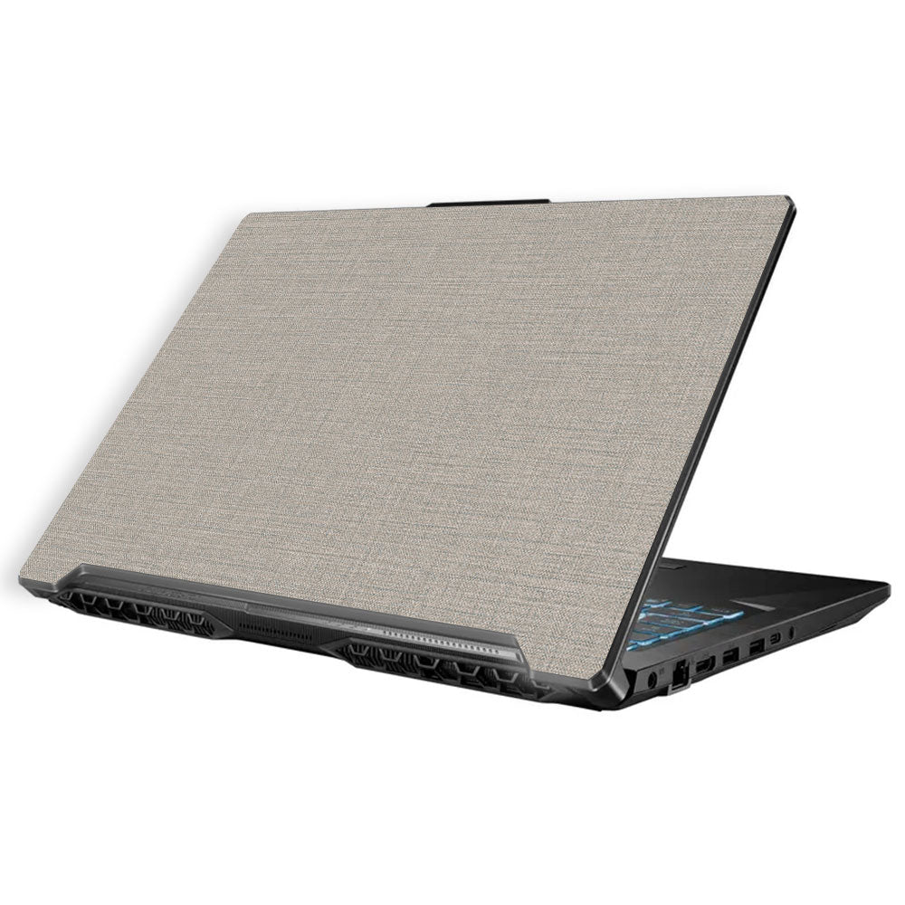 Textured Fabric Grey Asus TUF Gaming F17 FX706 Laptop Skin