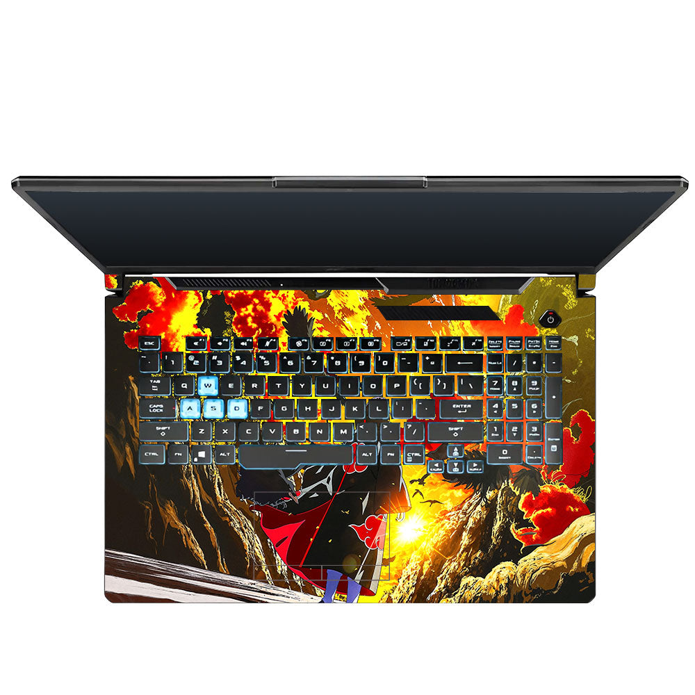 Itachi with Flock of Crows Asus TUF Gaming F17 FX706 Laptop Skin