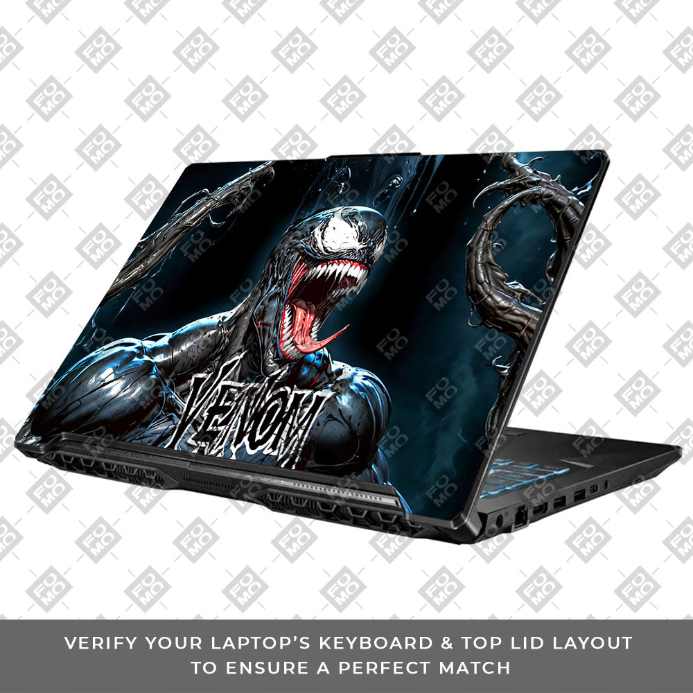 Venom Unchained Asus TUF Gaming F17 FX706 Laptop Skin