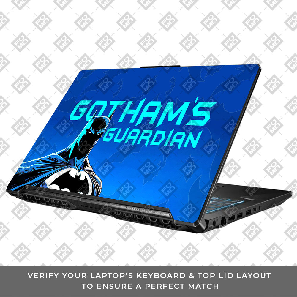Gotham's Guardian Batman Asus TUF Gaming F17 FX706 Laptop Skin