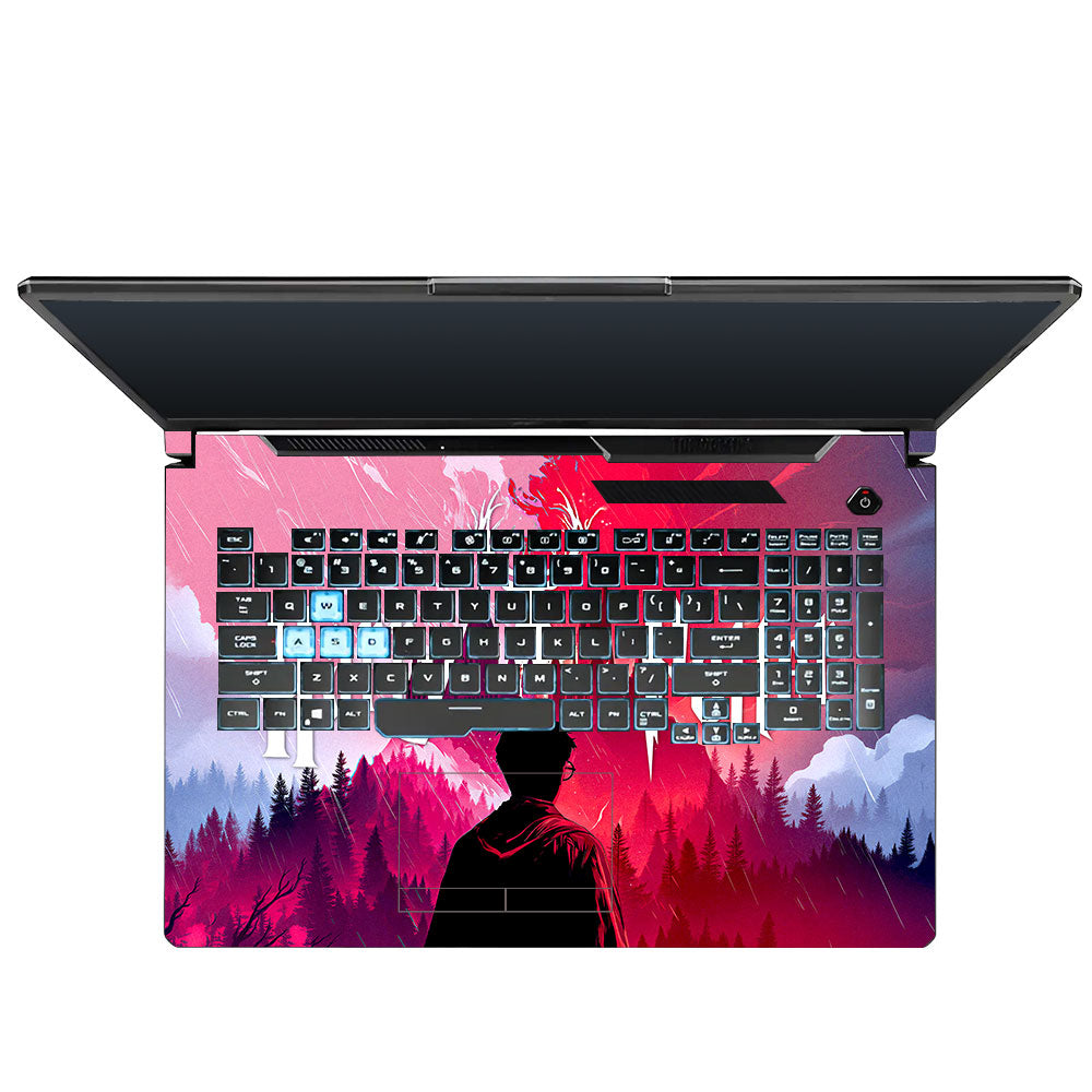 Harry Potter Magical Hogwarts Asus TUF Gaming F17 FX706 Laptop Skin