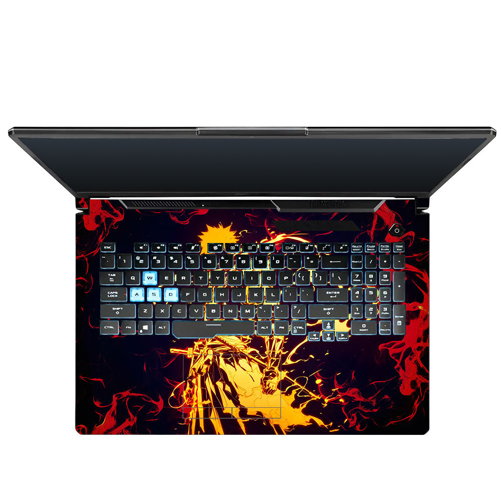 Bleach Ichigo Bankai Form Asus TUF Gaming F17 FX706 Laptop Skin