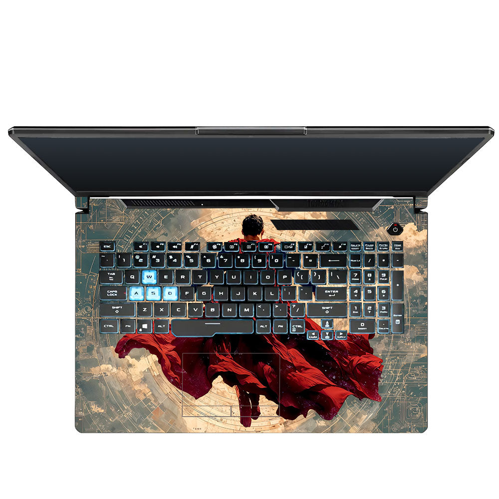 Superman Ascends Asus TUF Gaming F17 FX706 Laptop Skin