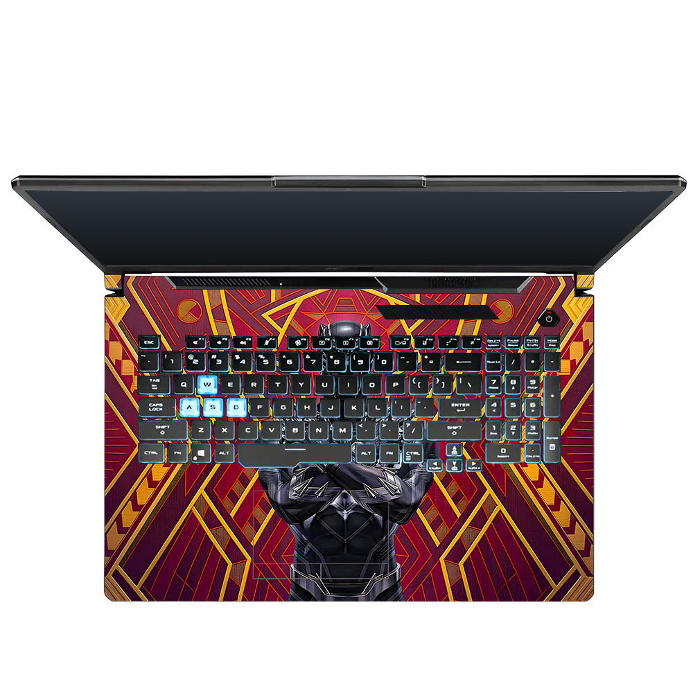 Wakanda Royal Power Asus TUF Gaming F17 FX706 3D Laptop Skin
