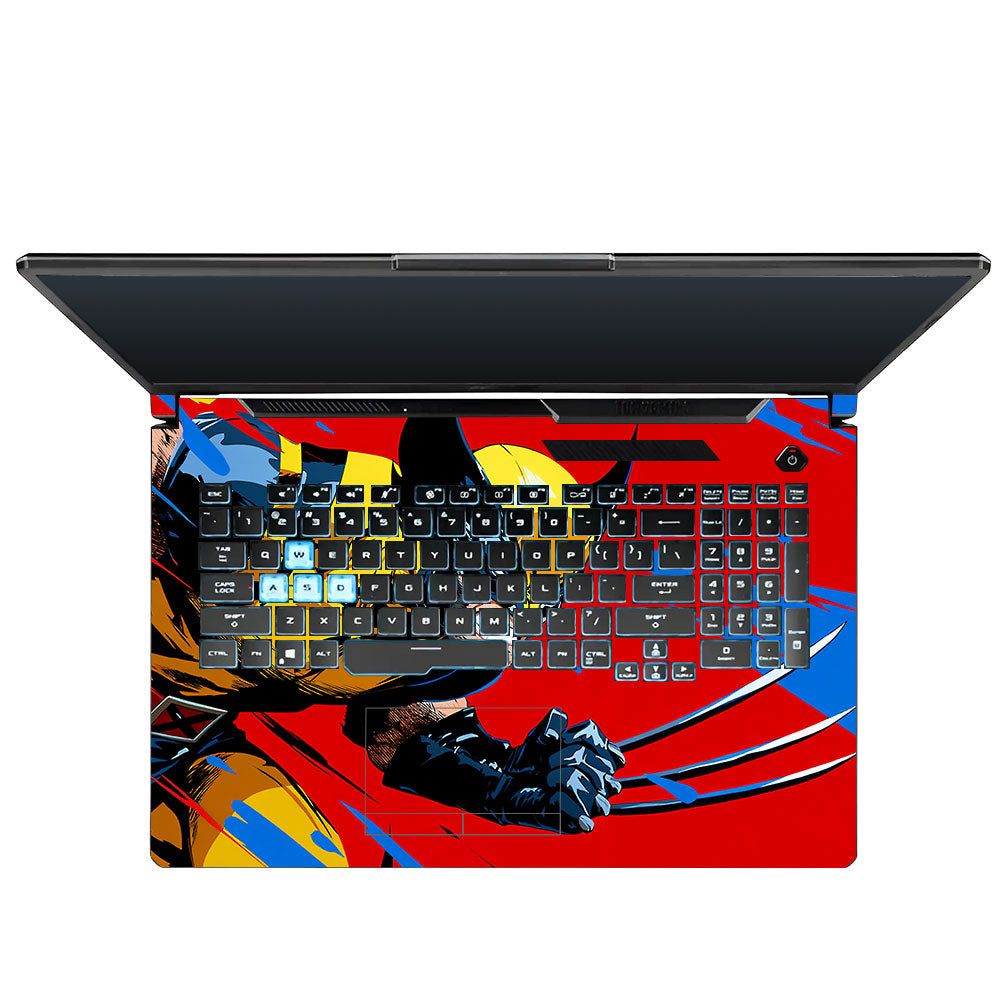 Adamantium Rage Asus TUF Gaming F17 FX706 Laptop Skin