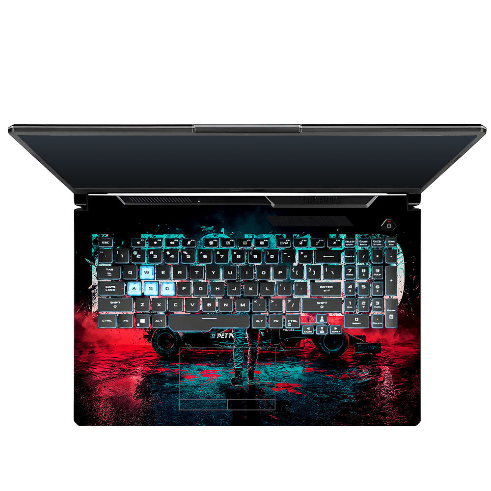 F1 Legend Racer Asus TUF Gaming F17 FX706 Laptop Skin