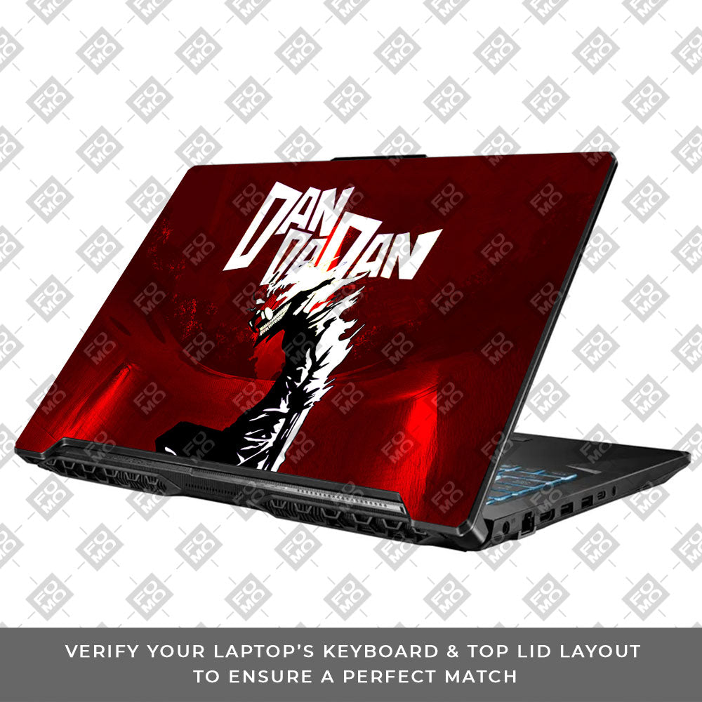Dandadan Ignition Asus TUF Gaming F17 FX706 Laptop Skin