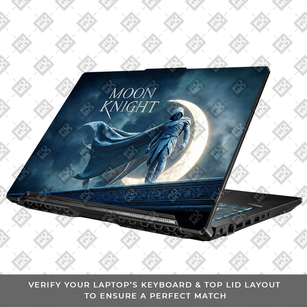 Moon Knight Lunar Vigil Asus TUF Gaming F17 FX706 Laptop Skin