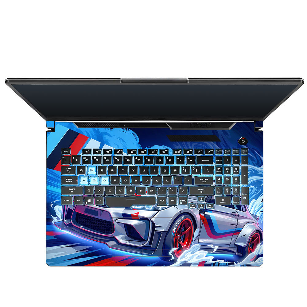 BMW M Performance Asus TUF Gaming F17 FX706 Laptop Skin